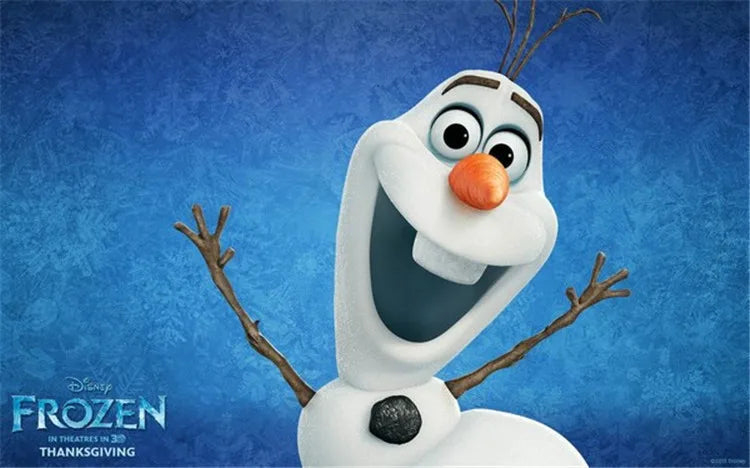 30/45cm Aoger Disney Movies Frozen Olaf Snowman Plush Toy Cartoon Stuffed Animals Doll Kawaii Room Decor Toys For Kids Girl Gift