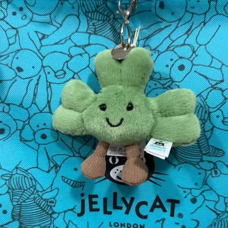 Hot tea bag Jc Cute Plush Toy label cute girl bag charm plush toy keychain Kawaii plush toy Limited New Gift bag