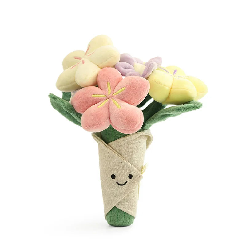 Graduation Limited Collection Plush Doll Barcelona Bear Narcissus Flower Soothing Fragrant Bonnie Zhizhen Series Bonnie Rabbit
