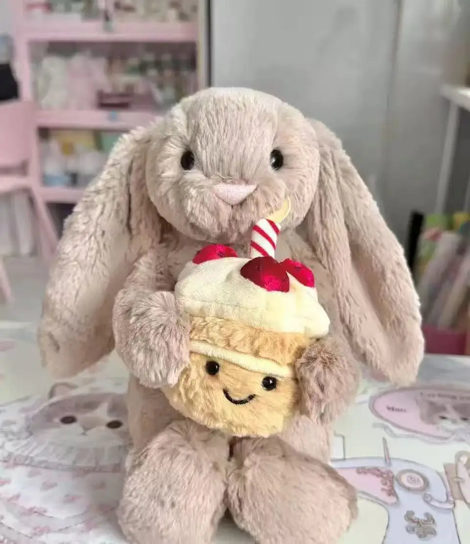 Graduation Limited Collection Plush Doll Barcelona Bear Narcissus Flower Soothing Fragrant Bonnie Zhizhen Series Bonnie Rabbit