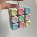 Relaxing 4/9 Keys Finger Keyboard Keycap Key Button Decompression Toy Stress Relief Gadget Pinch Toy Adult