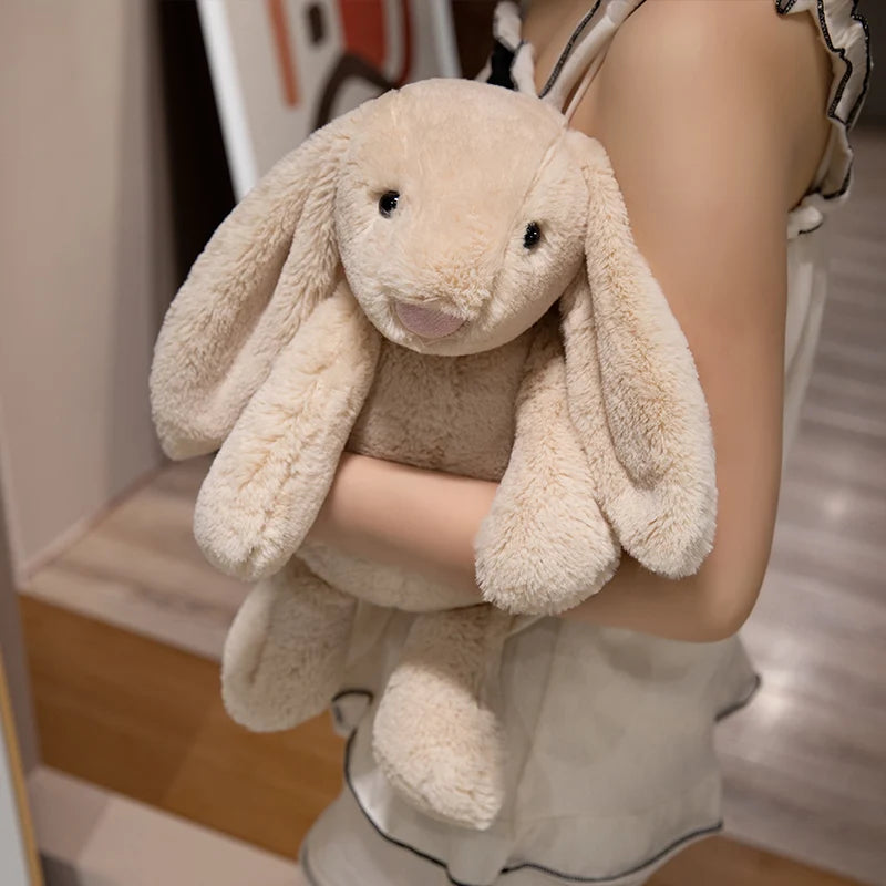 20/30/45cm Cute Plush Toy Stuffed Toy Rabbit Doll Babies Sleeping Companion Kawaii Plush Long Ear Rabbit Doll Children's Gift