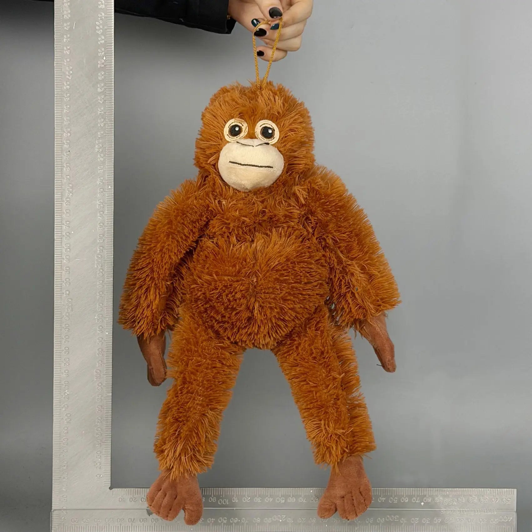 Kawaii Gorilla Plush Toy Cartoon Chimpanzees Monkey Soft Stuffed Doll Keychain Backpack Car Bag Decor Boys Girls Birthday Gifts