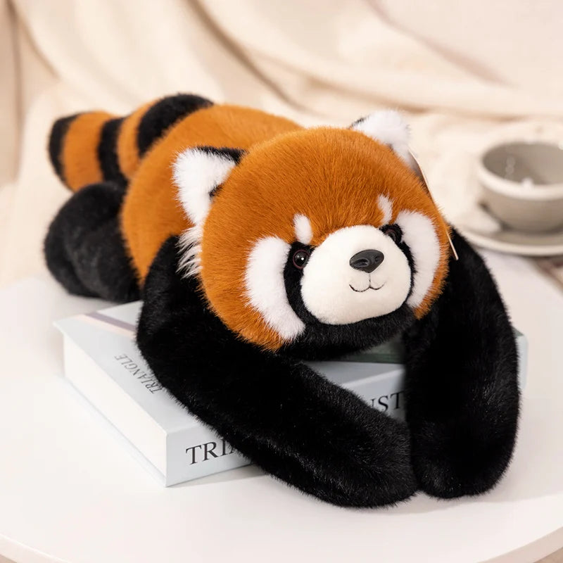 Kawaii Weighted Stuffed Animals Panda Bear Sloth Red Raccoon Dinosaur Koala Plush Pillow Kids Birthday Gift Home Room Decor