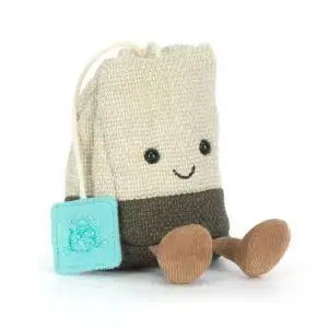 Hot tea bag Jc Cute Plush Toy label cute girl bag charm plush toy keychain Kawaii plush toy Limited New Gift bag
