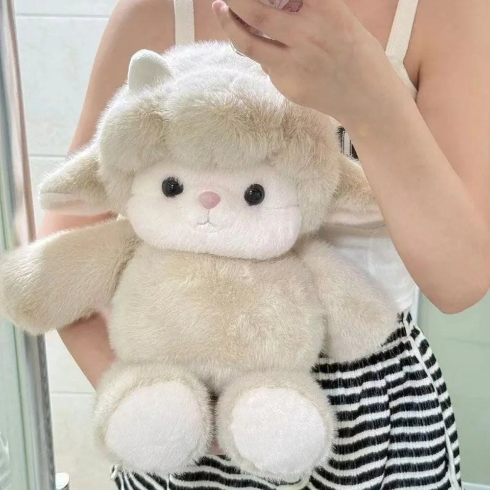 Soft Stuffed Animal Cute Scottish Cow Plushie Plush Toy for Nursery Decor Kids Gift