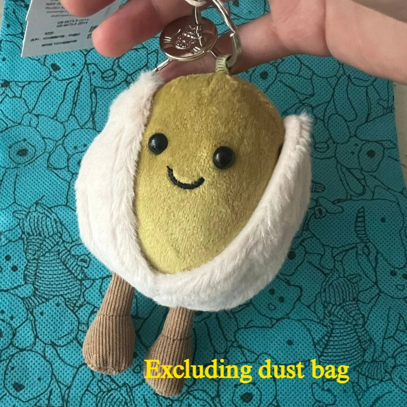 Hot tea bag Jc Cute Plush Toy label cute girl bag charm plush toy keychain Kawaii plush toy Limited New Gift bag