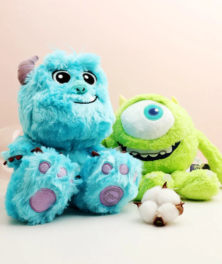 Cartoon Pixar Kawaii Plush Toys Monsters Inc Sullivan Family Mike Wazowski Toy Set For Boys Girl Cute Movie Stuffed Animals New