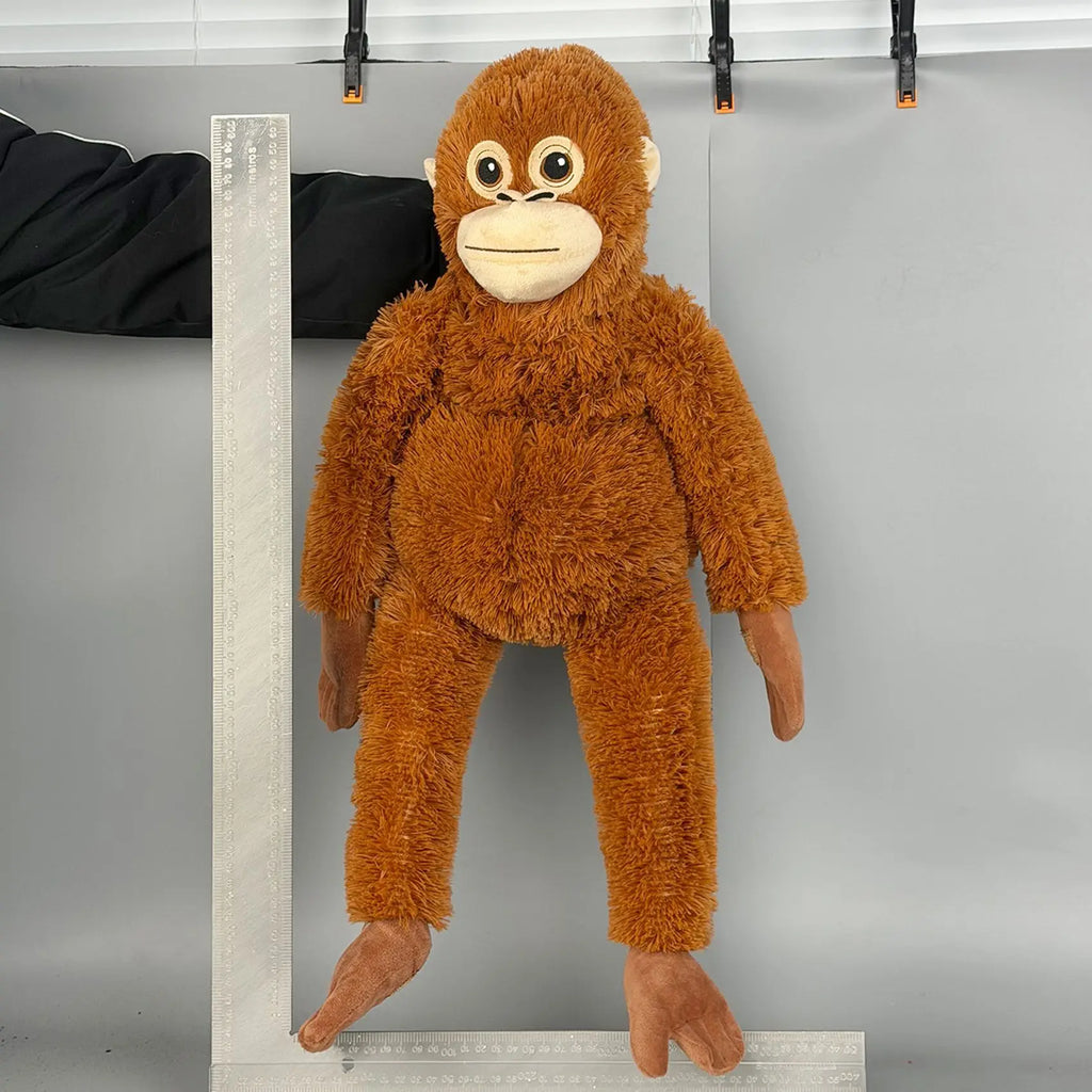 Kawaii Gorilla Plush Toy Cartoon Chimpanzees Monkey Soft Stuffed Doll Keychain Backpack Car Bag Decor Boys Girls Birthday Gifts