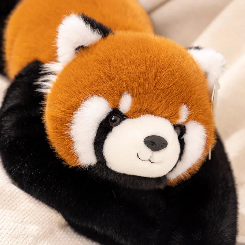 Kawaii Weighted Stuffed Animals Panda Bear Sloth Red Raccoon Dinosaur Koala Plush Pillow Kids Birthday Gift Home Room Decor